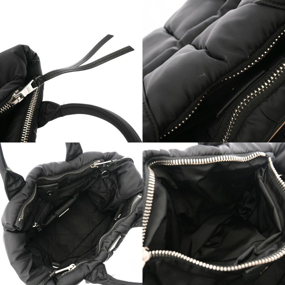 PRADA Bomber Bag Black Handbag - Picture 8 of 9